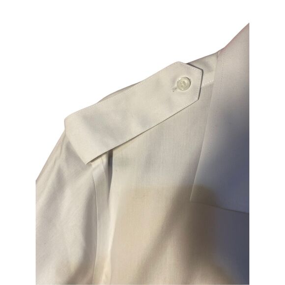 NWT Brooks brothers men’s united pilot uniform button up shirt, size 17 - Picture 3 of 6